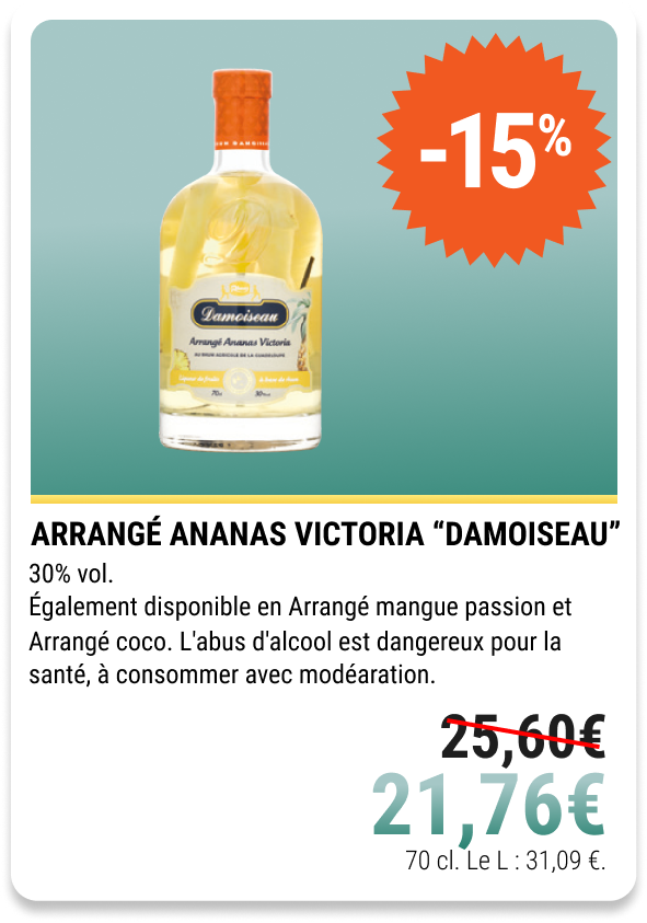 19-ARRANGÉ ANANAS VICTORIA “DAMOISEAU”